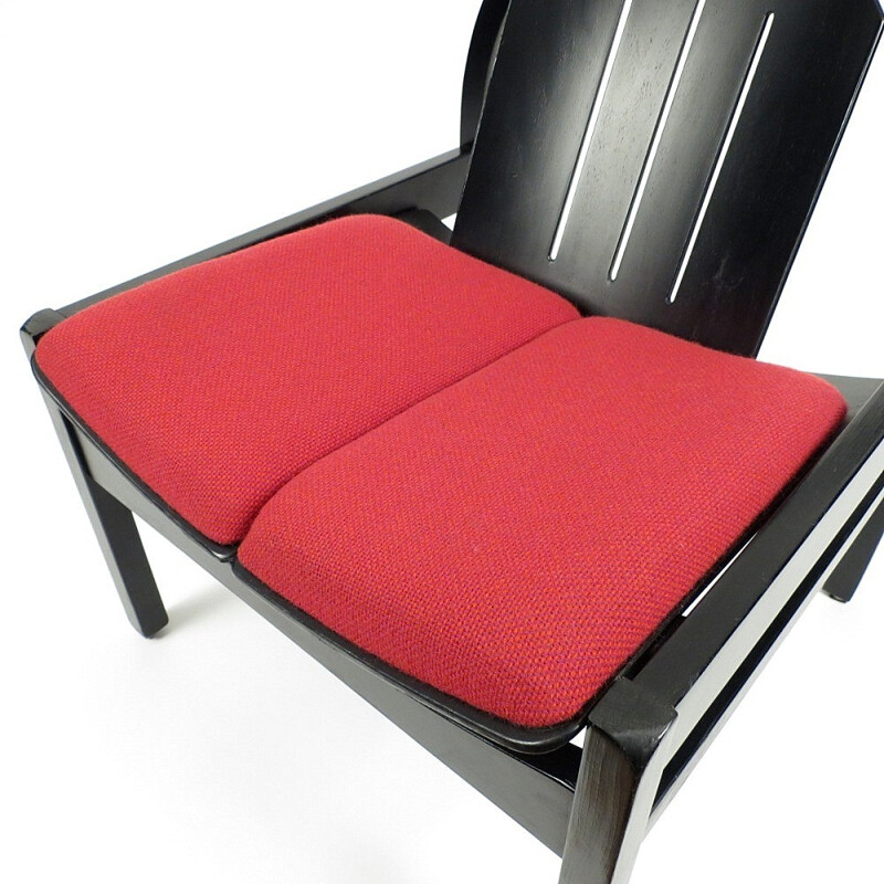 Set of 2 French lounge chairs by Baumann - 1980s