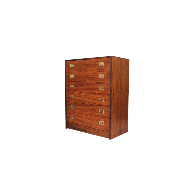 Danish vintage rosewood chest of drawers by Henning Korch - 1960s