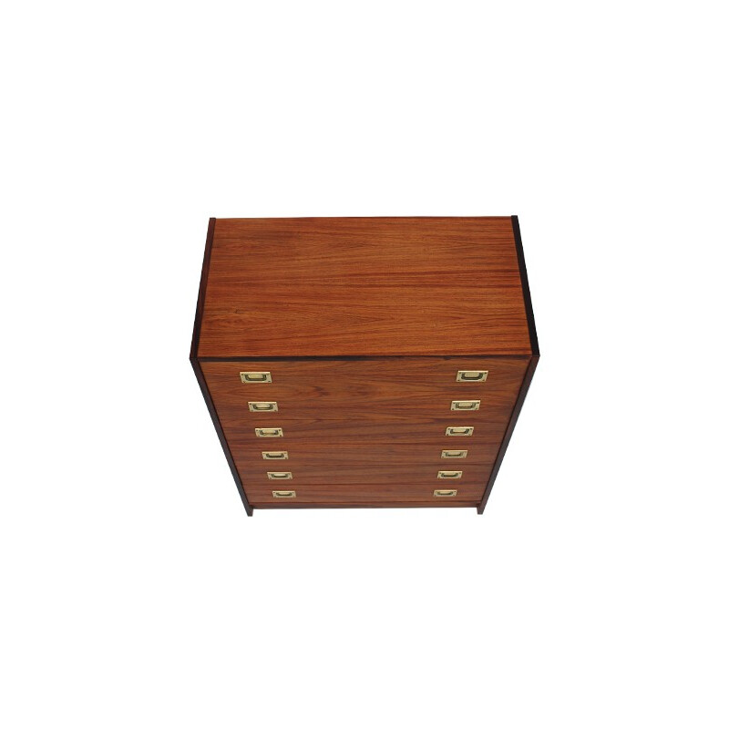 Danish vintage rosewood chest of drawers by Henning Korch - 1960s
