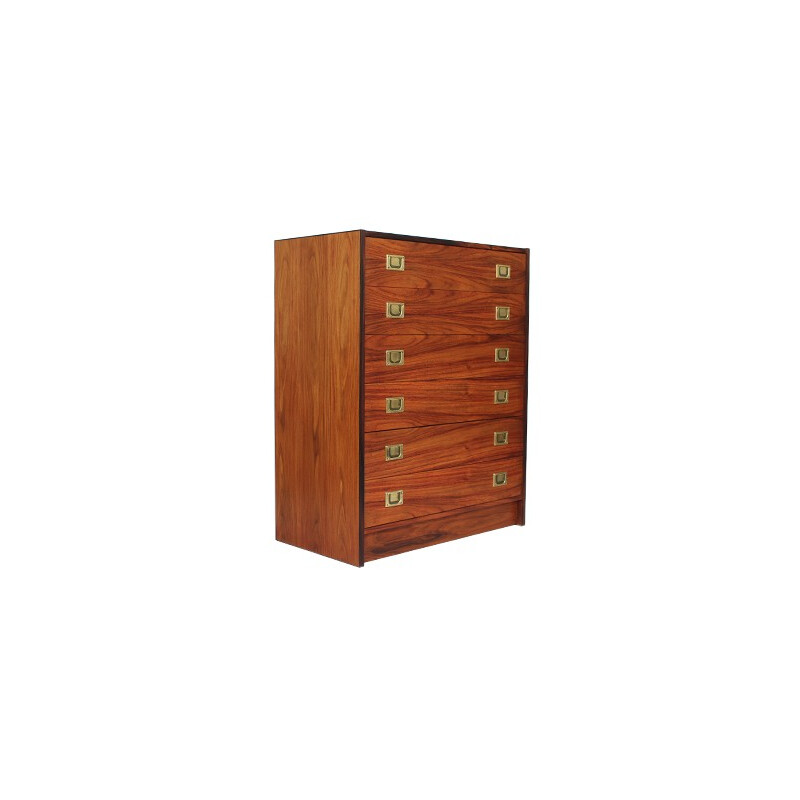 Danish vintage rosewood chest of drawers by Henning Korch - 1960s