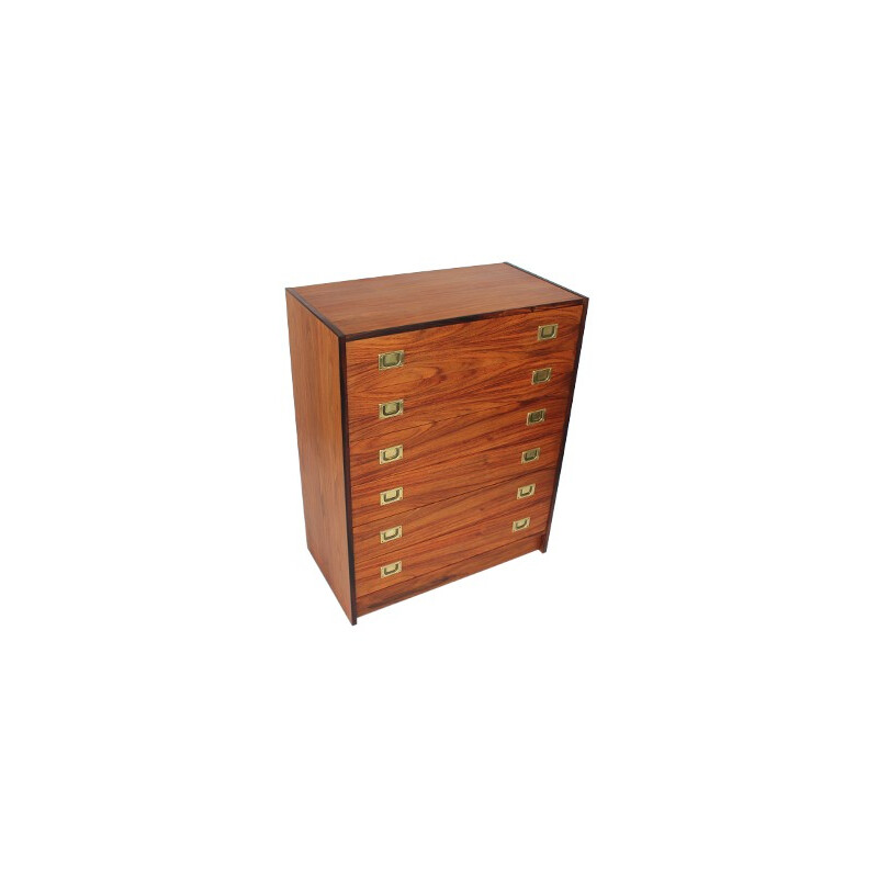 Danish vintage rosewood chest of drawers by Henning Korch - 1960s