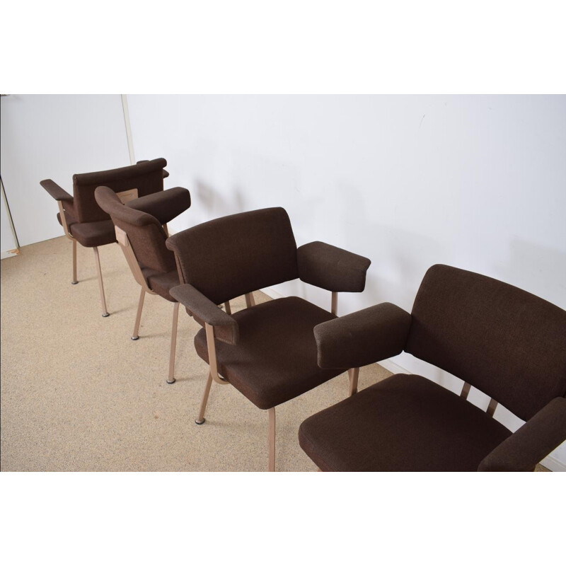 Set of 2 vintage scandinavian armchairs by Friso Kramer for Ahrend de Cirkel - 1974