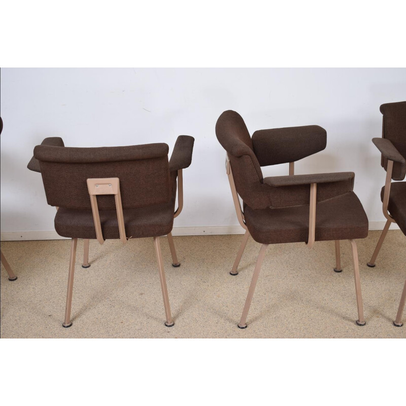 Set of 2 vintage scandinavian armchairs by Friso Kramer for Ahrend de Cirkel - 1974