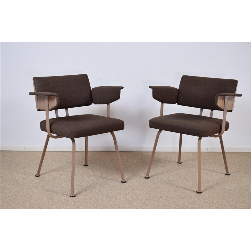 Suite de 2 fauteuils vintage scandinaves par Friso Kramer pour Ahrend de Cirkel - 1974