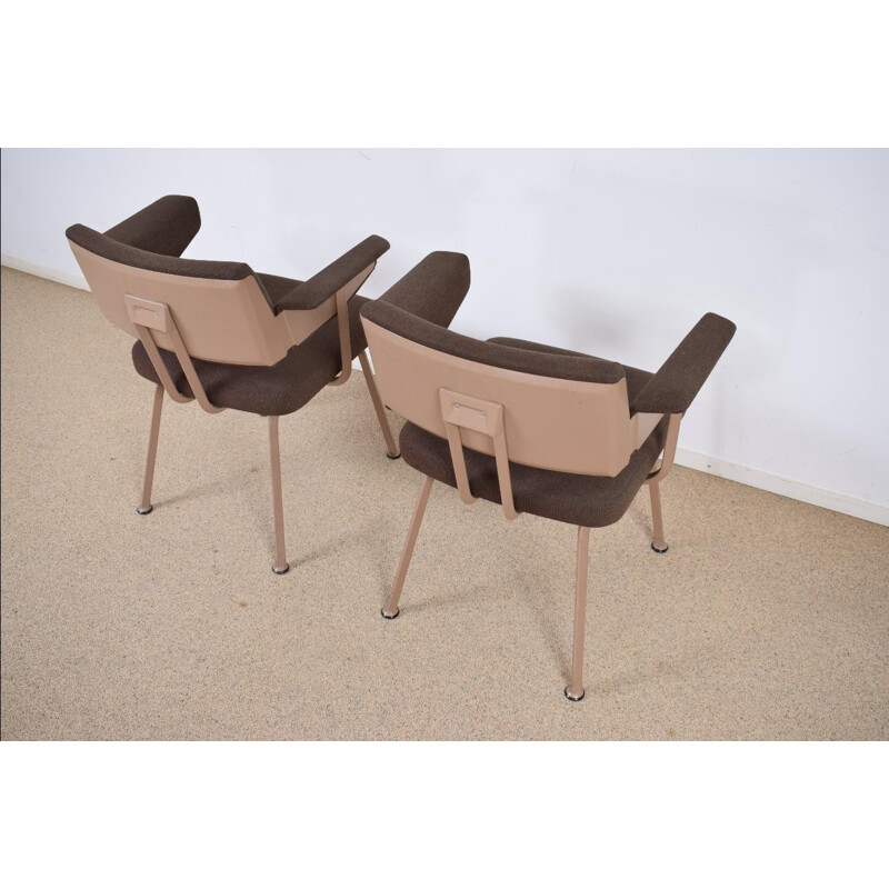 Set of 2 vintage scandinavian armchairs by Friso Kramer for Ahrend de Cirkel - 1974