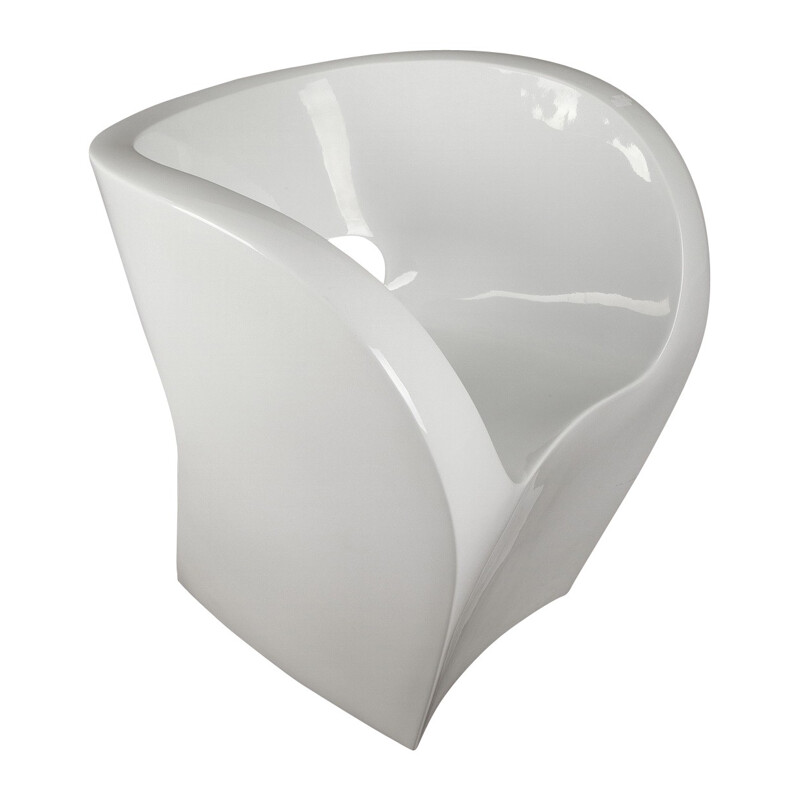 Armchair Little Albert in white plastic, Ron ARAD - 2000s