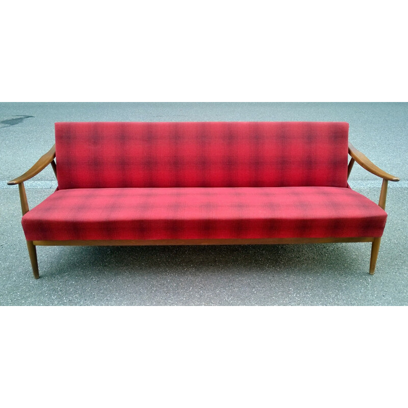 Vintage scandinavian convertible sofa - 1960s