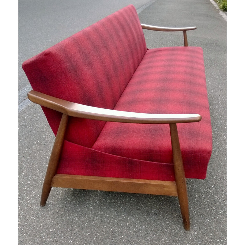 Vintage scandinavian convertible sofa - 1960s