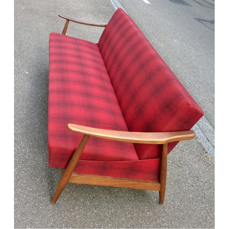 Vintage scandinavian convertible sofa - 1960s