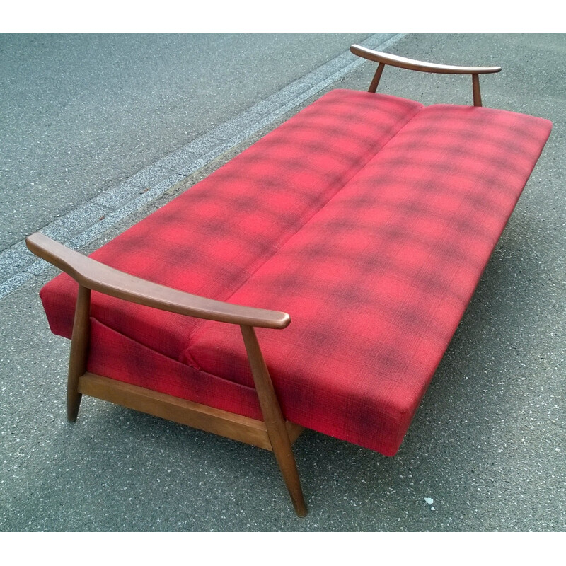 Vintage scandinavian convertible sofa - 1960s