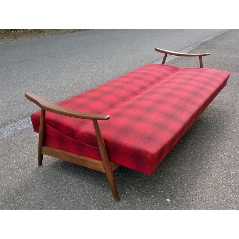 Vintage scandinavian convertible sofa - 1960s