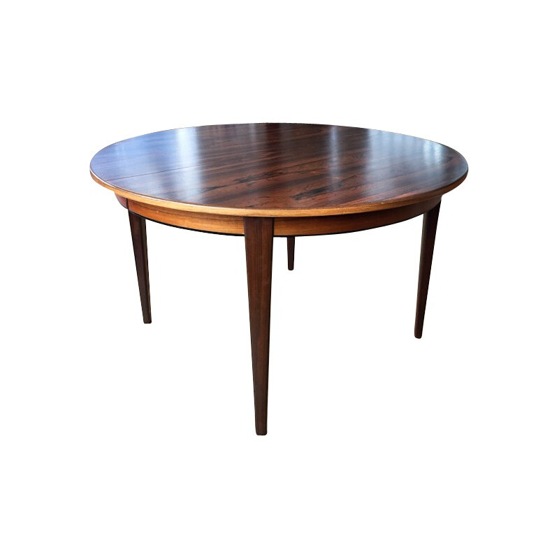 Rosewood Danish table, Gunni OMANN - 1970s 