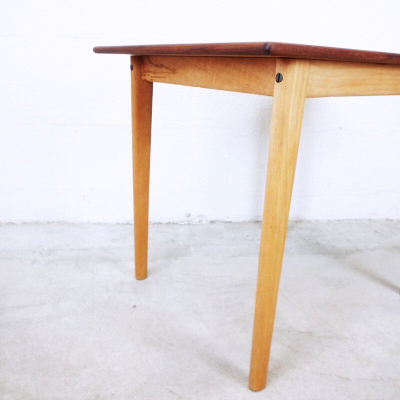 Table de chevet vintage en teck, 1960