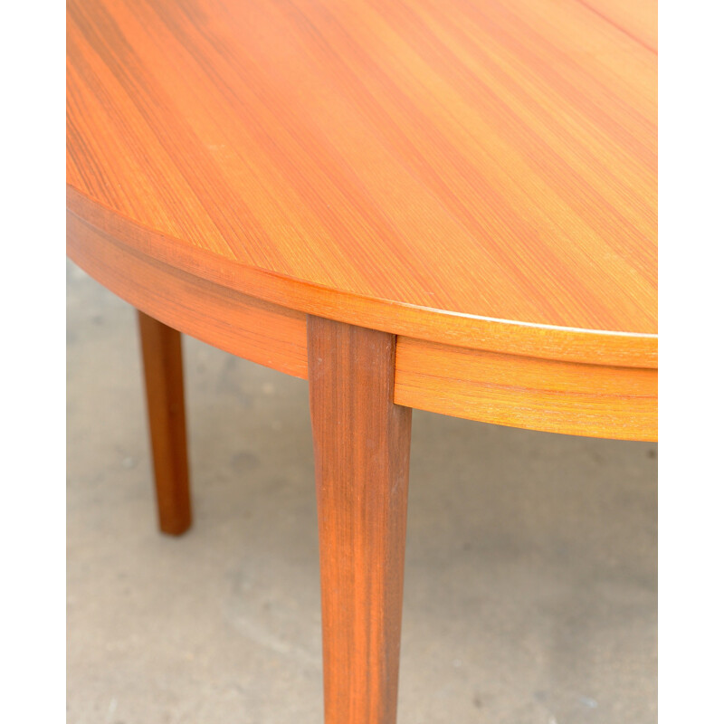 Vintage scandinavian teak dining table - 1960s