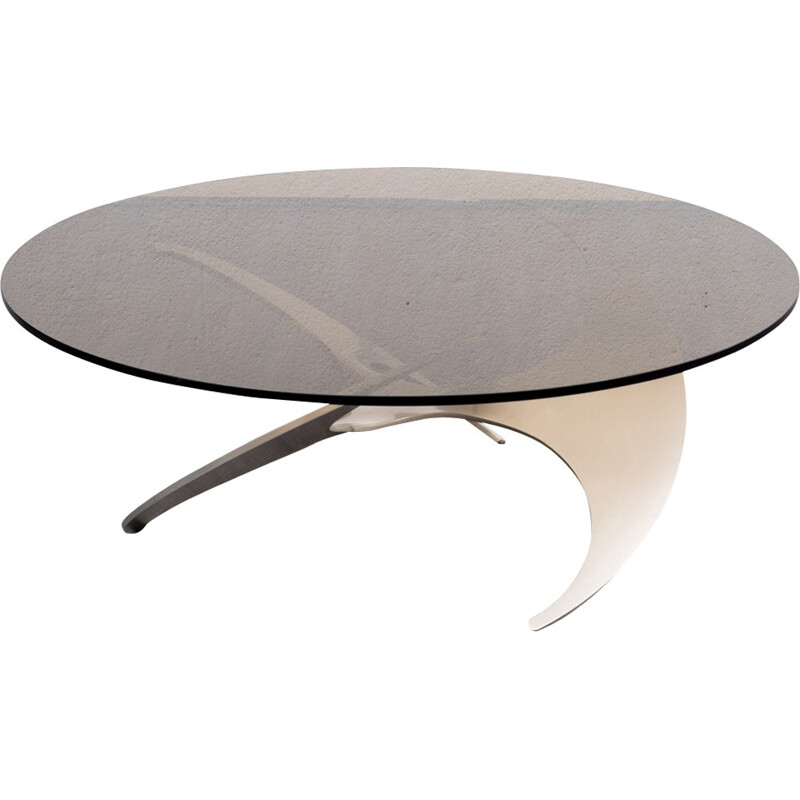 Vintage Propeller coffee table by Knut Hesterberg for Ronald Schmitt - 1960s