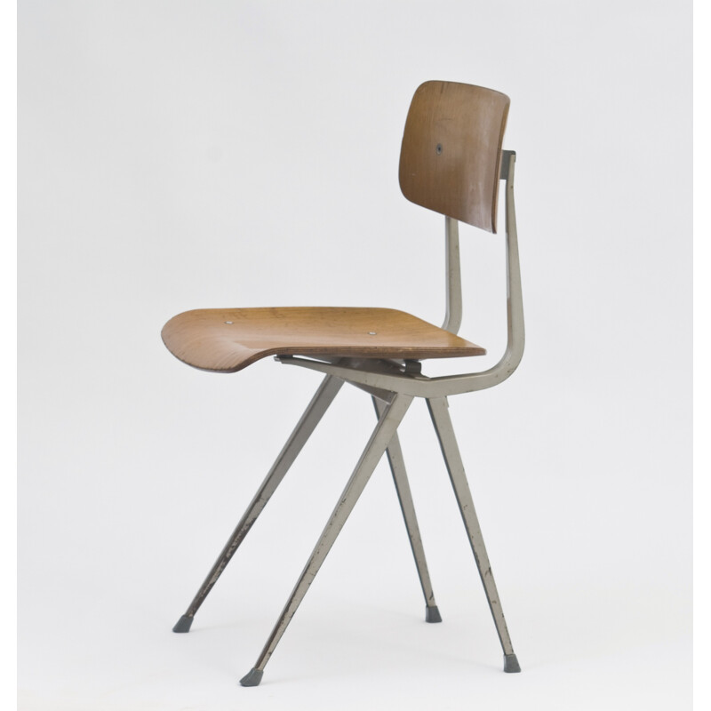 Chaise result vintage en métal par Friso Kramer - 1960