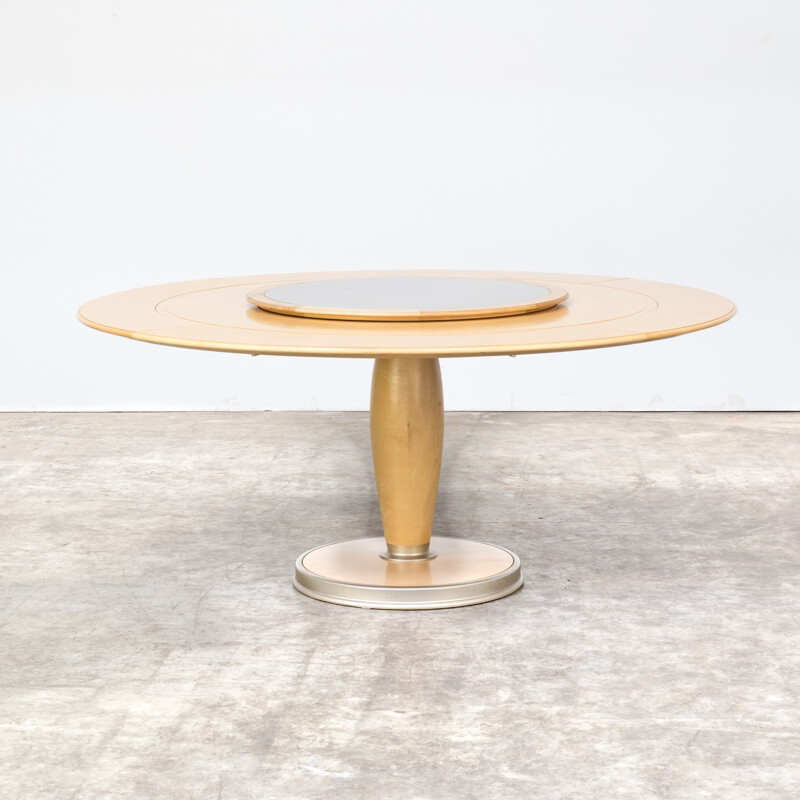 Table à repas ronde "isa" de Chi Wing Lo pour Giorgetti - 1990