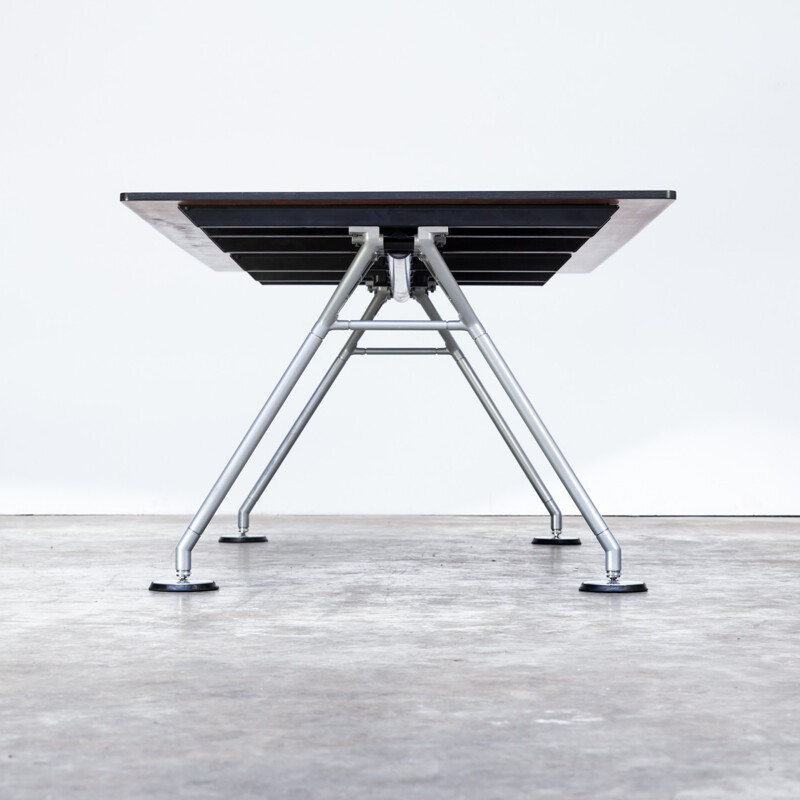 Vintage Office table by Norman Foster for Tecno - 1980s