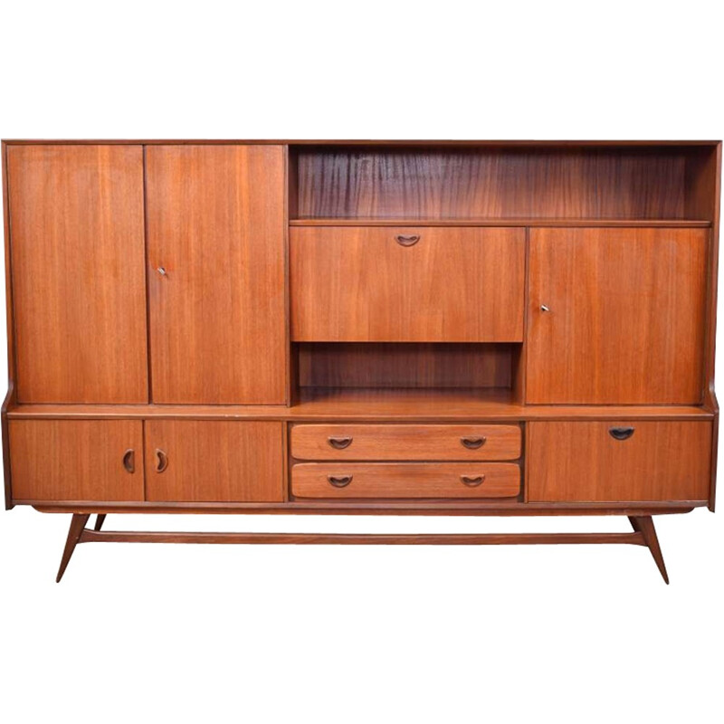 Vintage sideboard by Louis Van Teeffelen for WéBé - 1950s