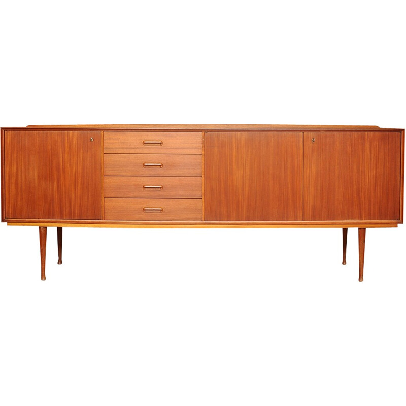 Vintage teak scandinavian sideboard - 1960s