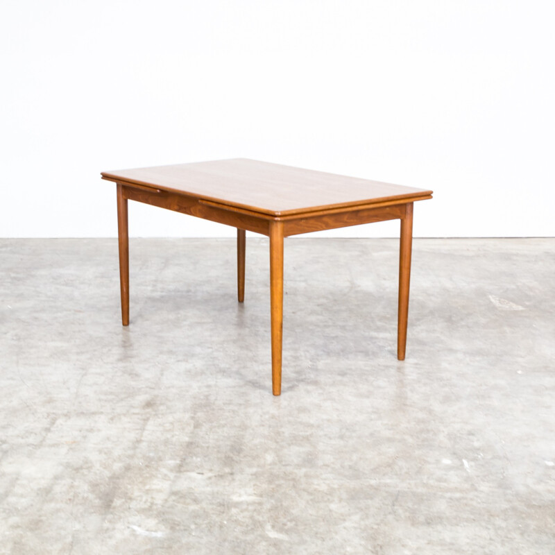 Vintage Teak extendable dining room table - 1960s