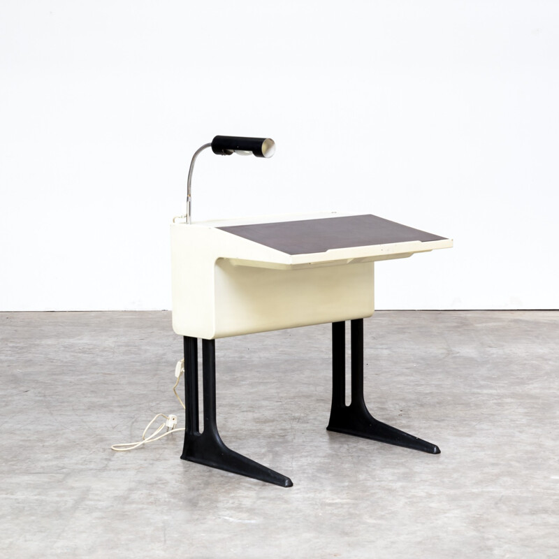 Vintage writing desk by Luigi Colani for Elmar Flötotto - 1970s