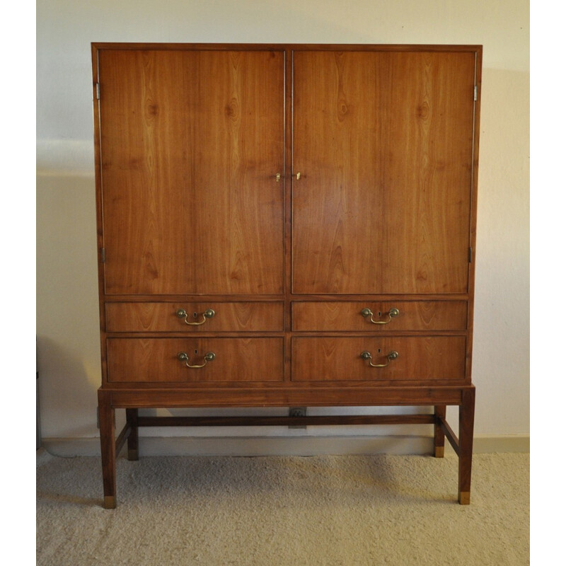 Vintage cabinet in Cuban mahogany by Jacob Kjær - 1940s