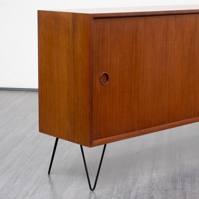 Vintage teak veneered sideboard - 1960s