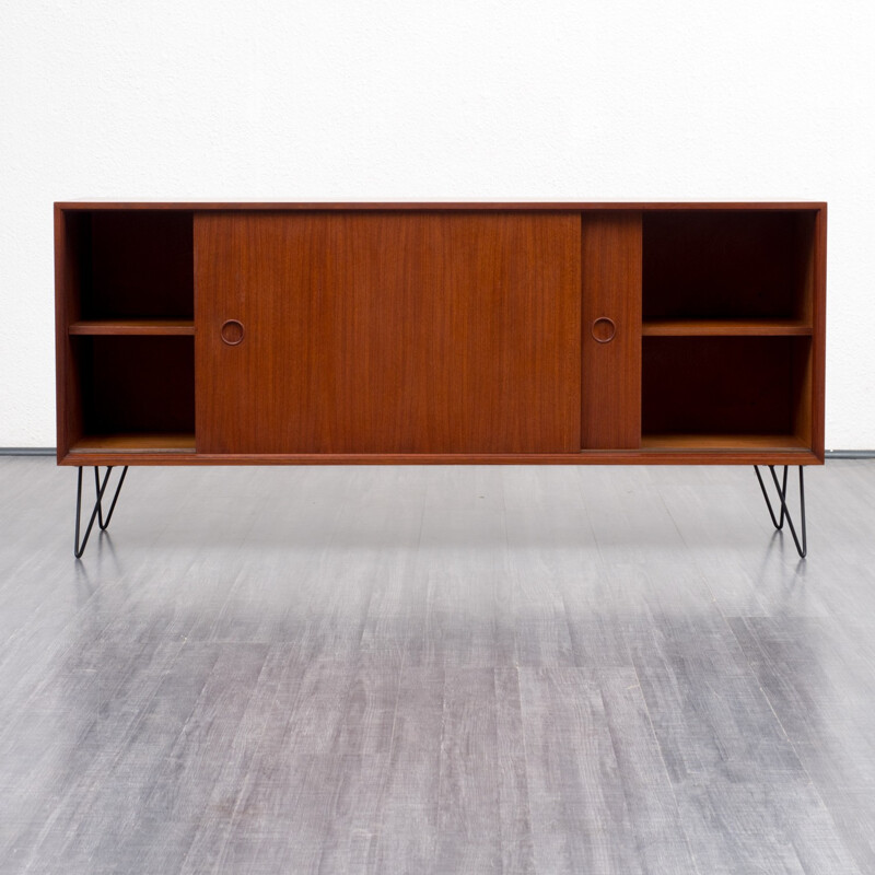 Vintage teak veneered sideboard - 1960s