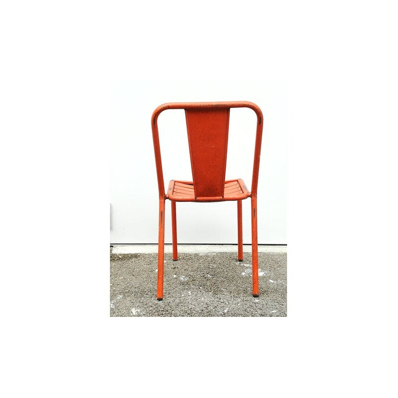 Vintage "Tolix T4" chair by Xavier Pauchard - 1960s