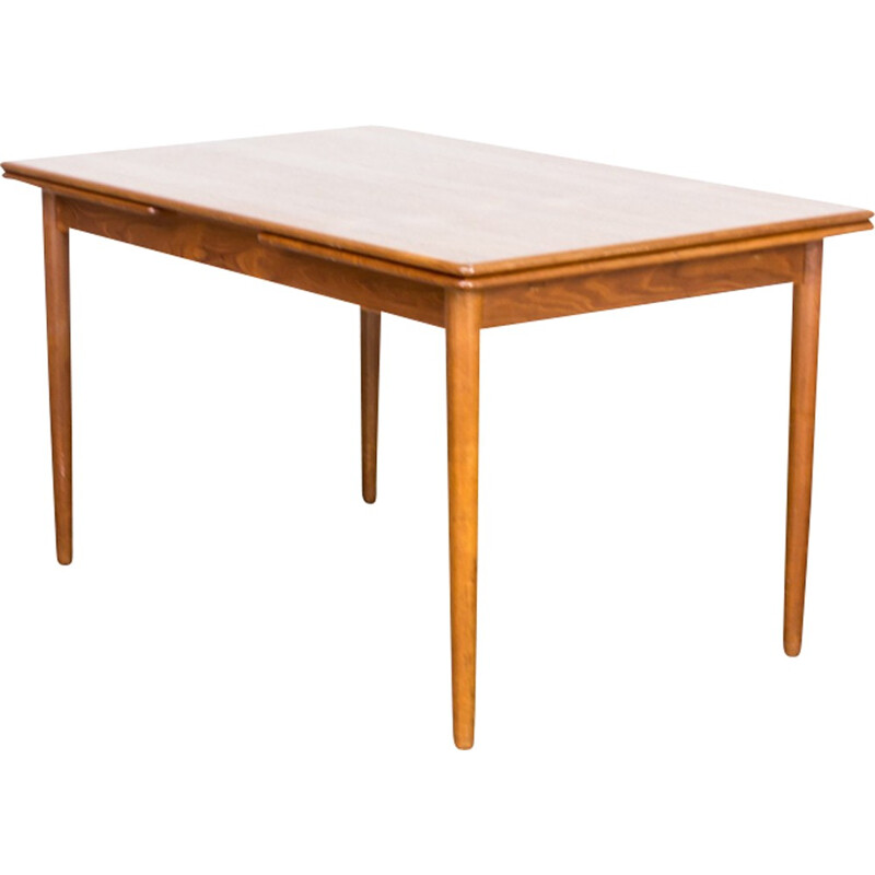 Vintage Teak extendable dining room table - 1960s