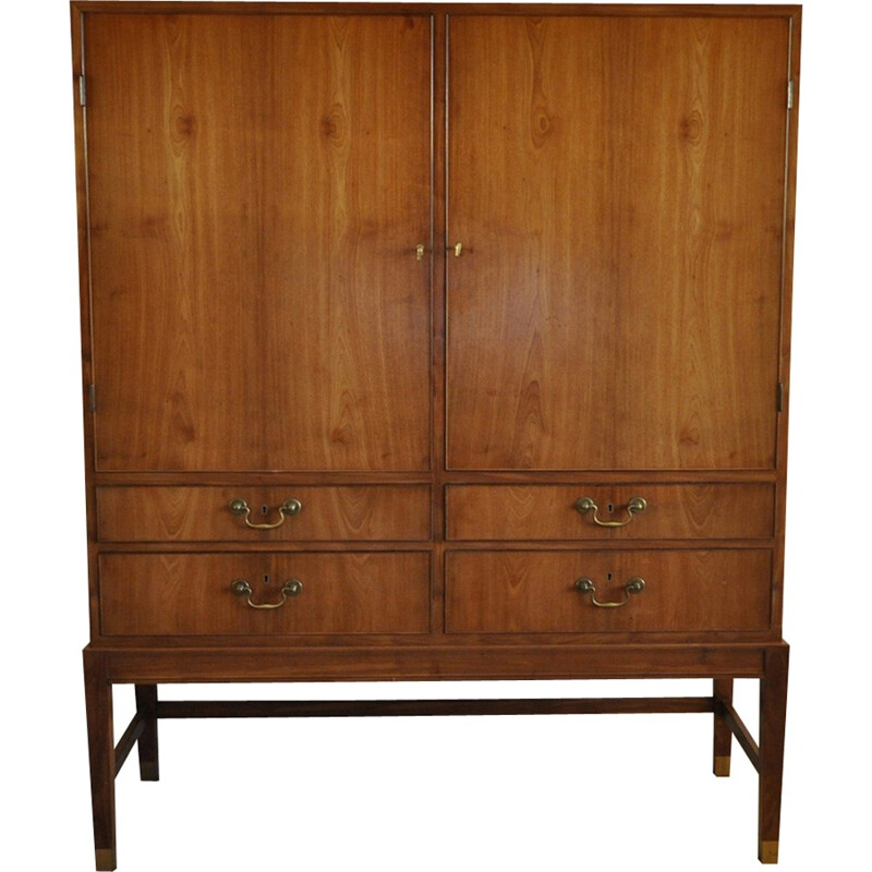 Vintage cabinet in Cuban mahogany by Jacob Kjær - 1940s