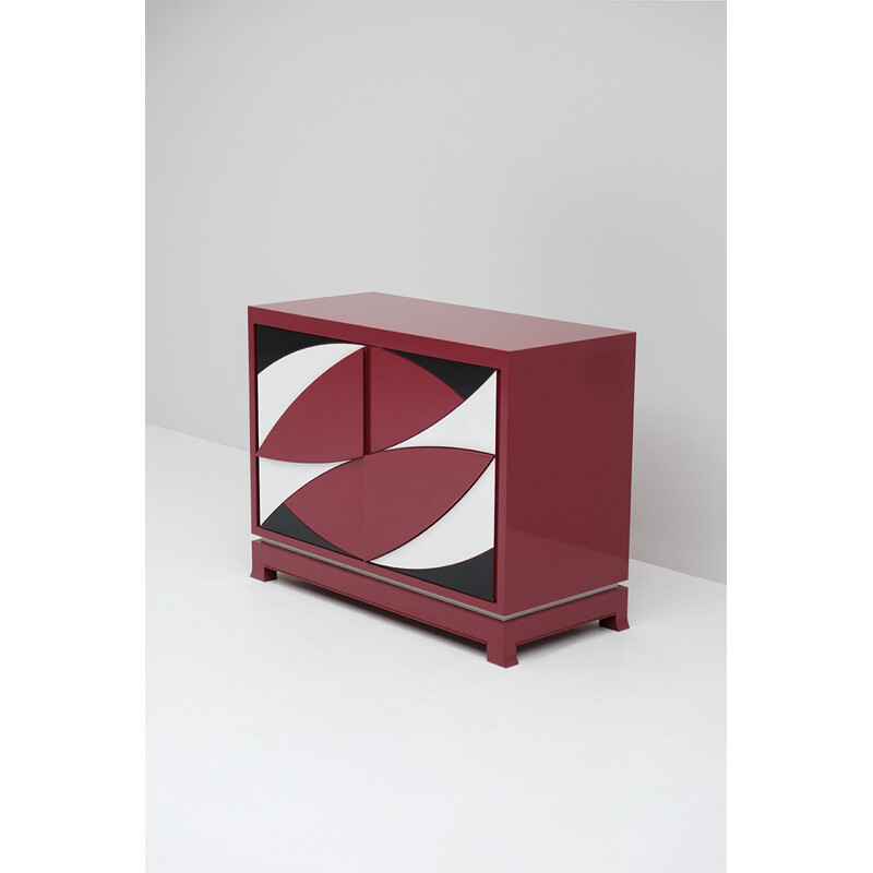 Vintage Stereo Cabinet by Emiel Veranneman - 1980s