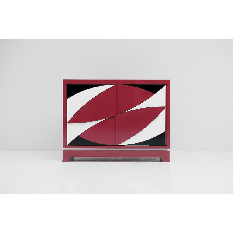 Vintage Stereo Cabinet by Emiel Veranneman - 1980s