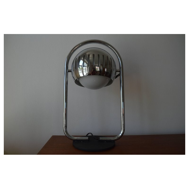 Vintage space age table lamp, Italy 1970