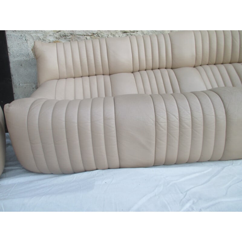 Ensemble de salon vintage par Ligne Roset - 1980