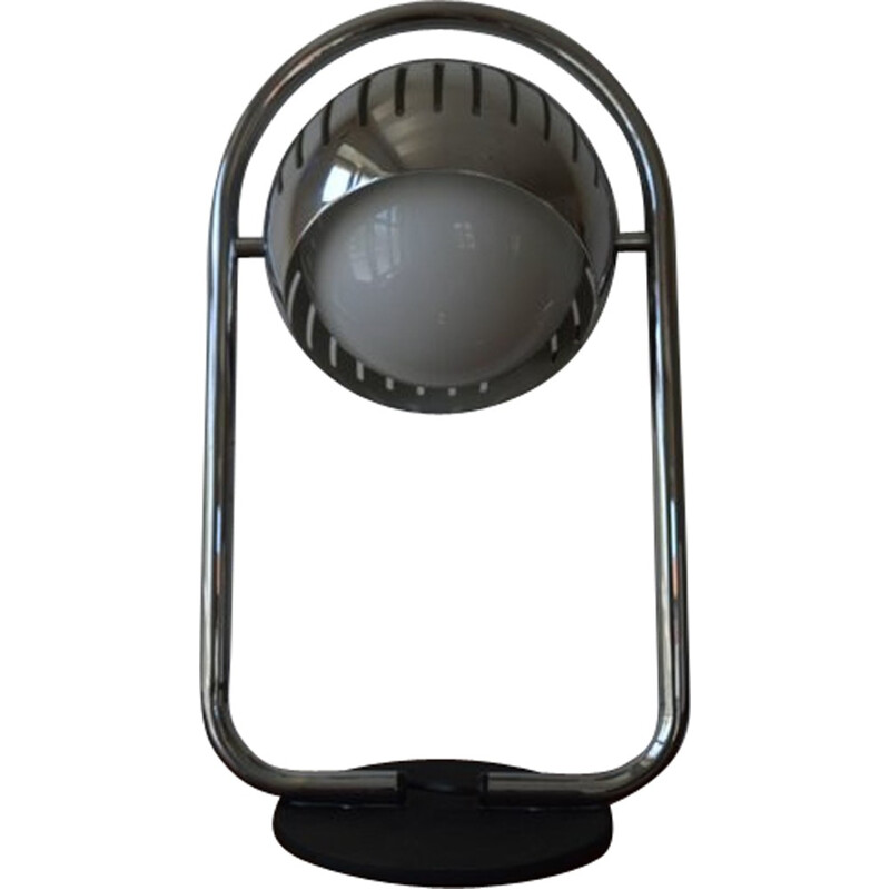 Lampe de table d'ère spatiale vintage, Italie 1970