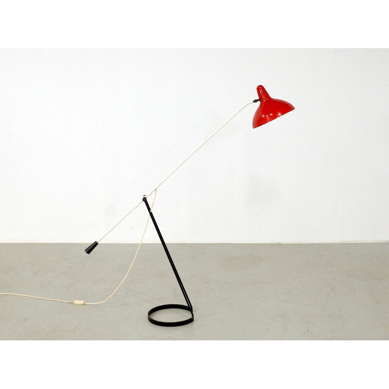 Vintage Tivoli Grasshopper Floor Lamp by Floris Fiedeldij - 1950s