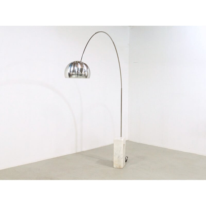 Vintage Flos Arco Floor Lamp by Archille and Pier Giacomo Castiglioni - 1960s