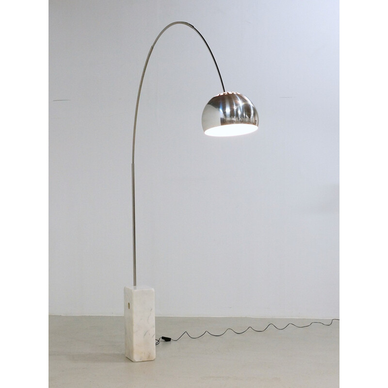 Vintage Flos Arco Floor Lamp by Archille and Pier Giacomo Castiglioni - 1960s