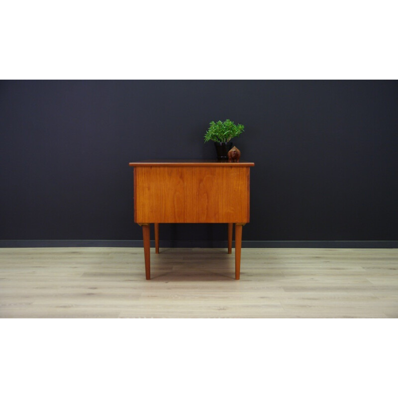 Vintage Danish writing desk in teak - 1960s