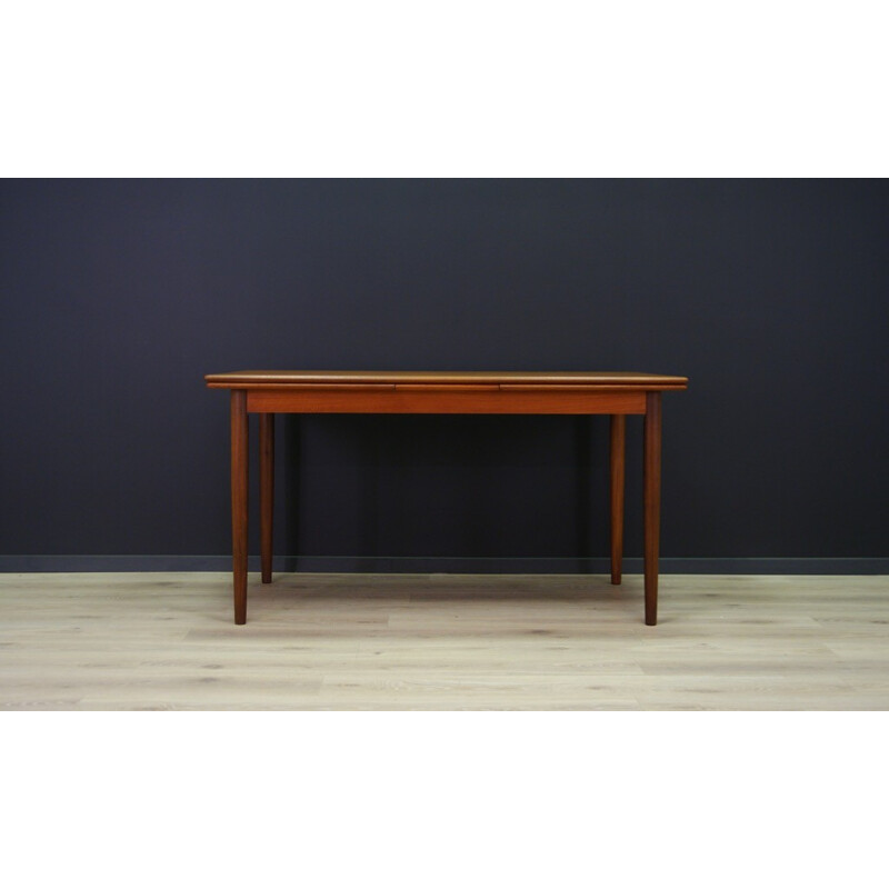 Vintage Danish dining table in teak - 1960s