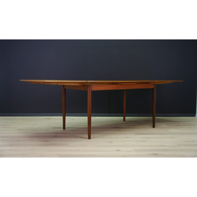 Vintage Danish dining table in teak - 1960s