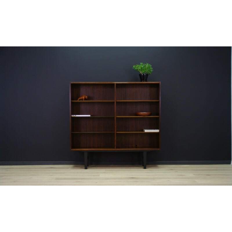 Vintage bookcase in rosewood by Poul Hundevad - 1960s