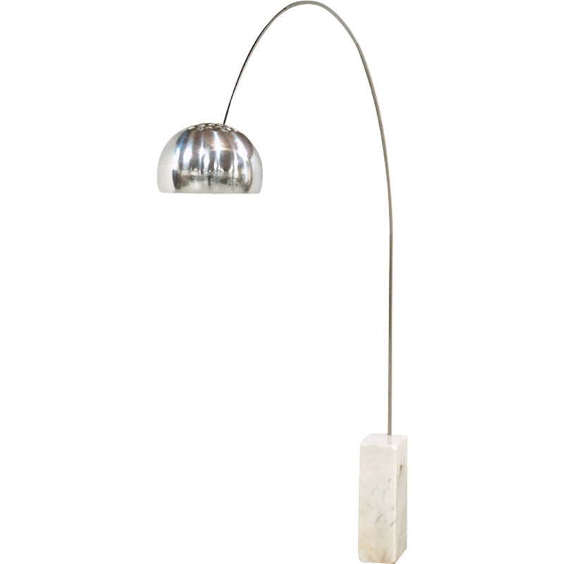 Vintage Flos Arco Floor Lamp by Archille and Pier Giacomo Castiglioni - 1960s