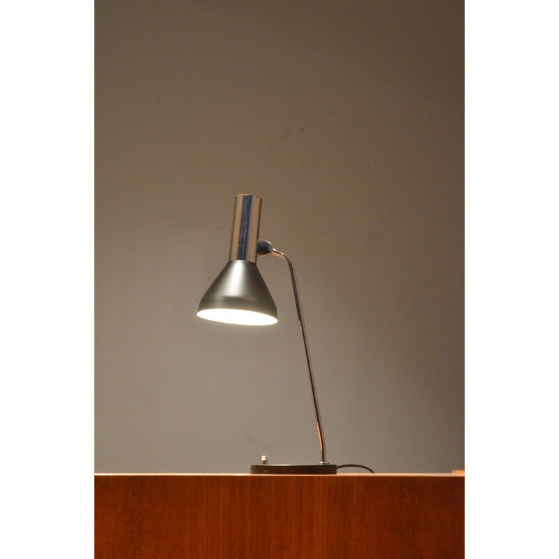 Scandinavian desk lamp in metal - 1960s