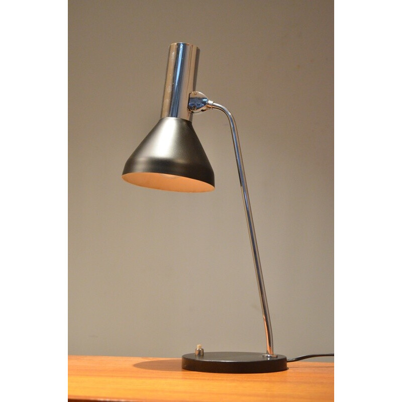 Scandinavian desk lamp in metal - 1960s