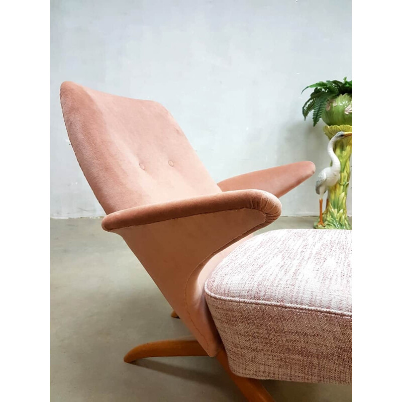 Vintage "Pinguin" lounge chair by Theo Ruth for Artifort - 1950s