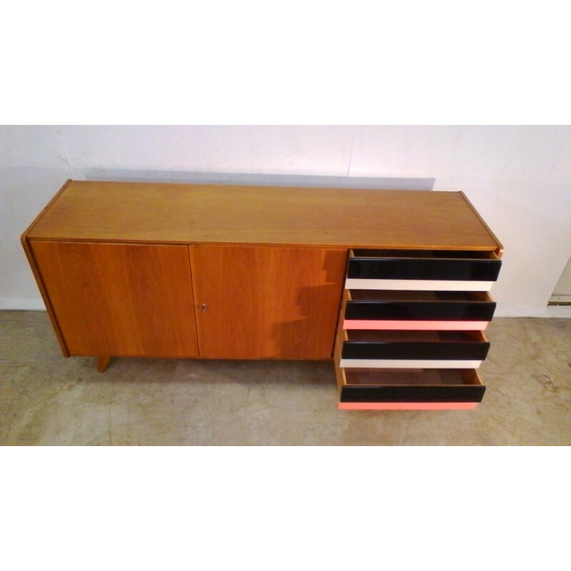 Vintage Retro Drawer Chest by Jiri Jiroutka - 1950s