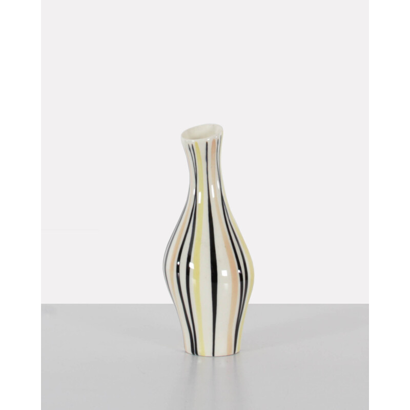 Vase en porcelaine par Jarmila Formánková - 1960
